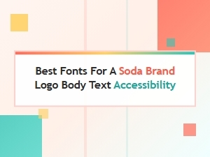 Crafting Accessible Soda Brand Logo Body Text