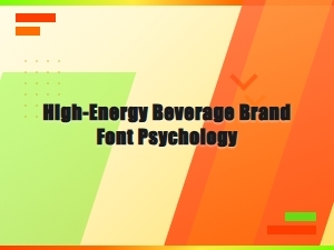 Choosing the Right Font for Your Energy Drink Logo