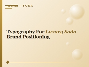 The Psychology of Luxury in a Soda Logo